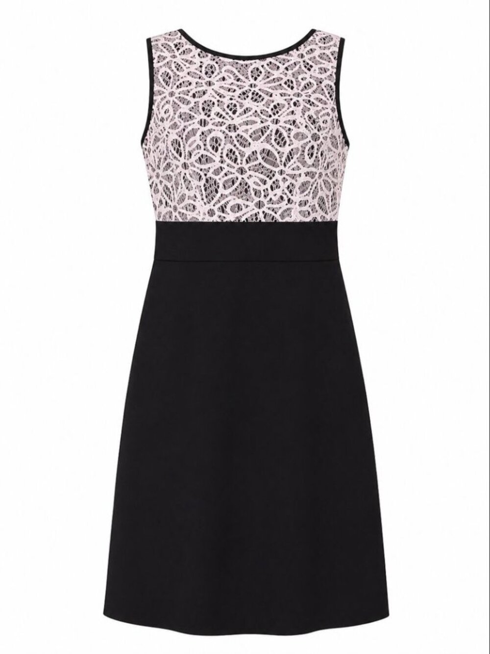 LONDON TIMES Black & White Dress 8